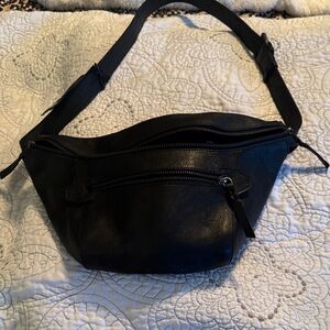 Black Leather Women's Bag